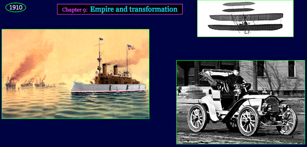 War and gasoline engines, 1910